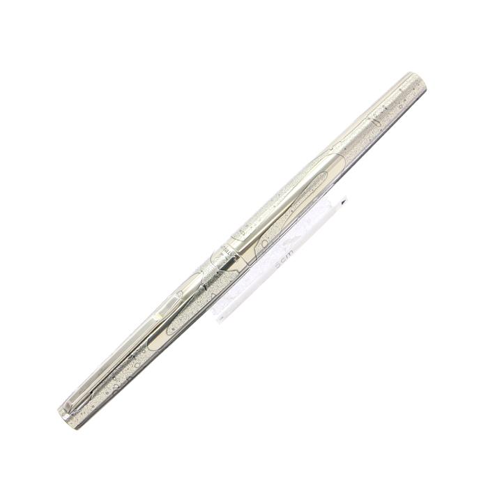 楽天市場】PLATINUM プラチナ 万年筆 リビエール 蝕刻 シルバー