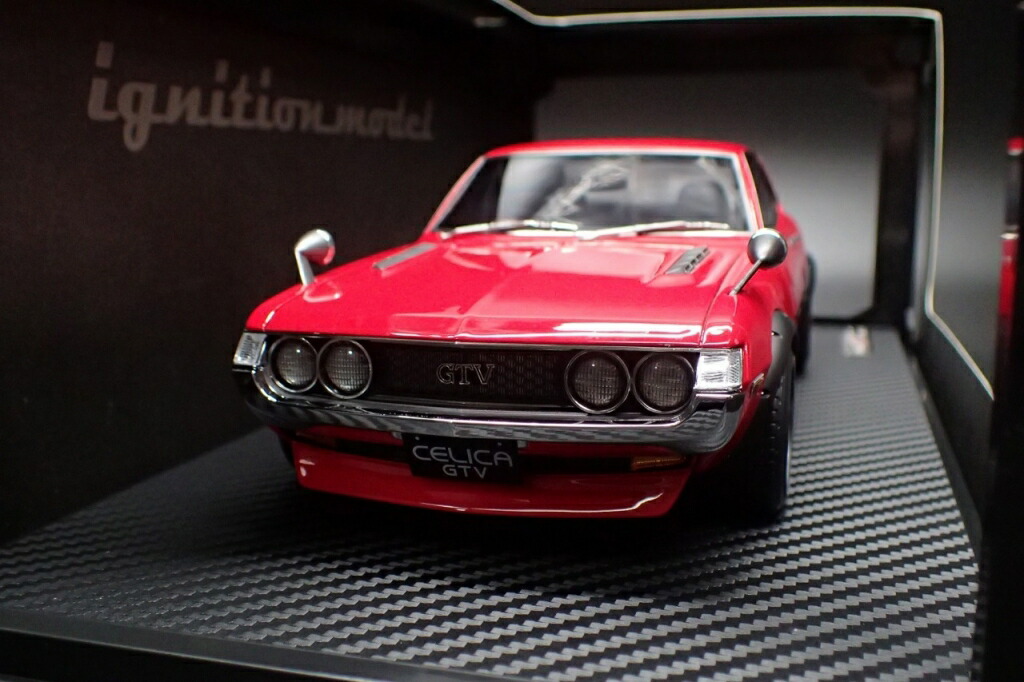 楽天市場】イグニッションモデル 1/18 トヨタ セリカ 1600GTV (レッド
