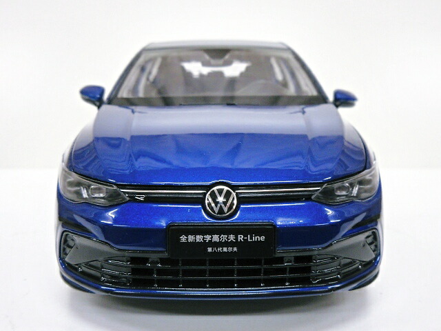 楽天市場】VW特注 1/18 フォルクスワーゲン ゴルフ R-Line (ブルー