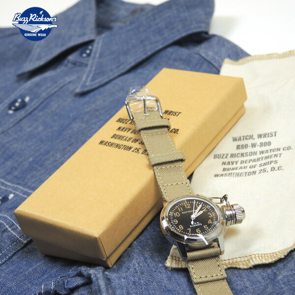 楽天市場】BUZZ RICKSON'S バズリクソンズ WATCH, WRIST, BUSHIP