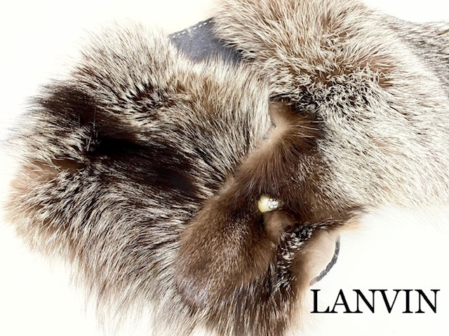 楽天市場】NEWタグ付き新品【LANVIN】ランバン River 2004RENARD FOX