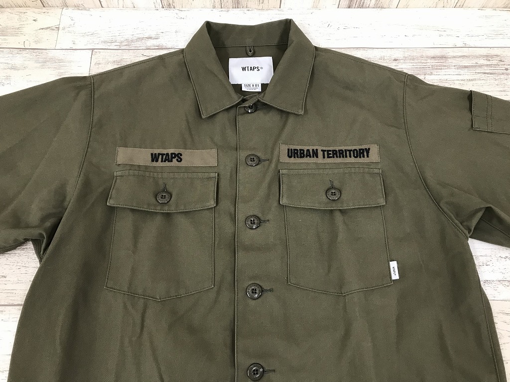 楽天市場】【中古】WTAPS 21ss BUDS LS 211BRDT-SHM02 ダブルタップス