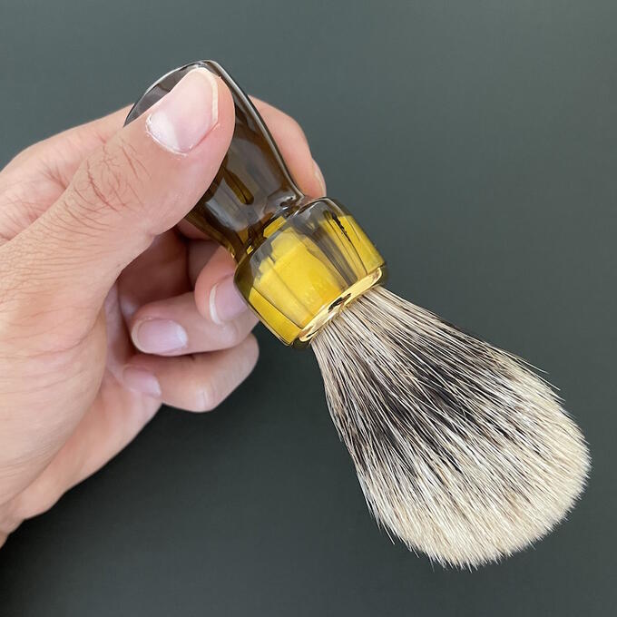 楽天市場】竹宝堂 熊野筆 メイクブラシ シェービングブラシ 大