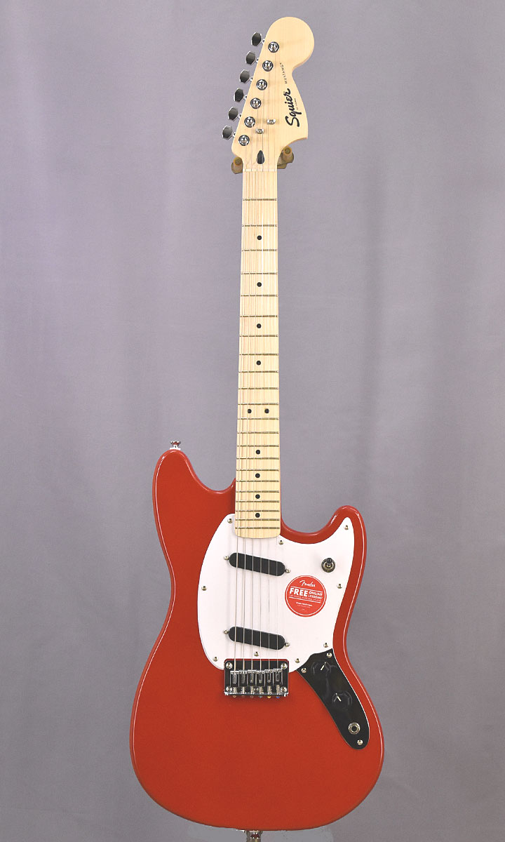 楽天市場】Squier Sonic Mustang MN WPG Torino Red エレキギター