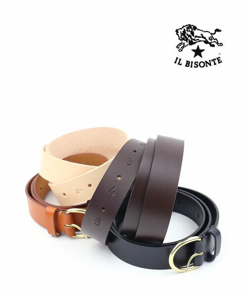 楽天市場】イルビゾンテ 正規品 IL BISONTE ベルト メンズ レディース