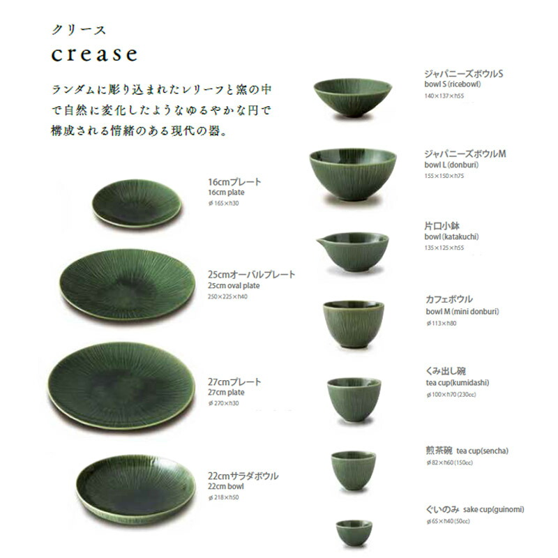 楽天市場】【日本製】 miyama 深山陶器 取り皿 16cm crease クリース