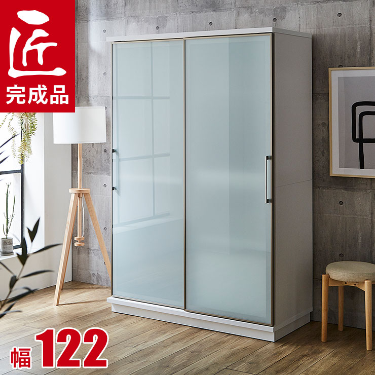 楽天市場】食器棚 大川家具 引き戸 レンジ台 122 キッチンボード