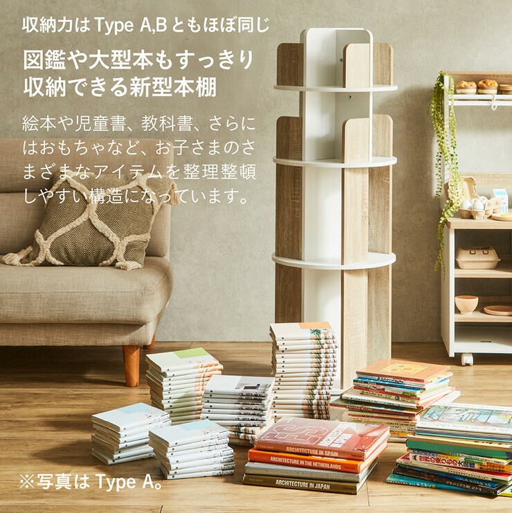 楽天市場】【7%OFFクーポン配布中】 【図鑑対応】絵本棚 絵本ラック