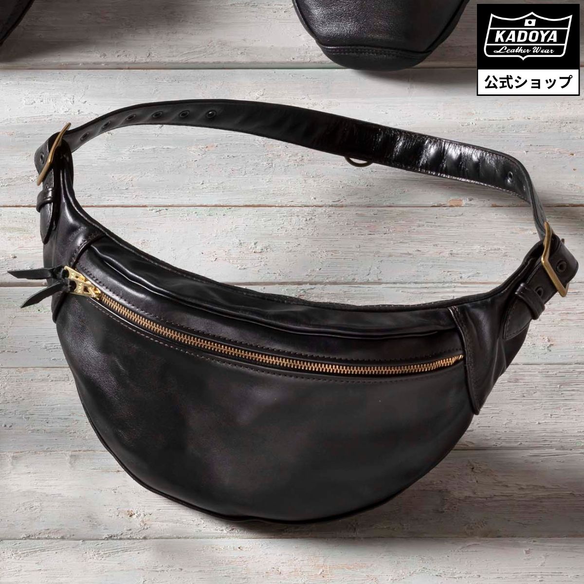 楽天市場】KADOYA HFG/ SHOULDER BAG-STD / ブラック カドヤ公式 楽天