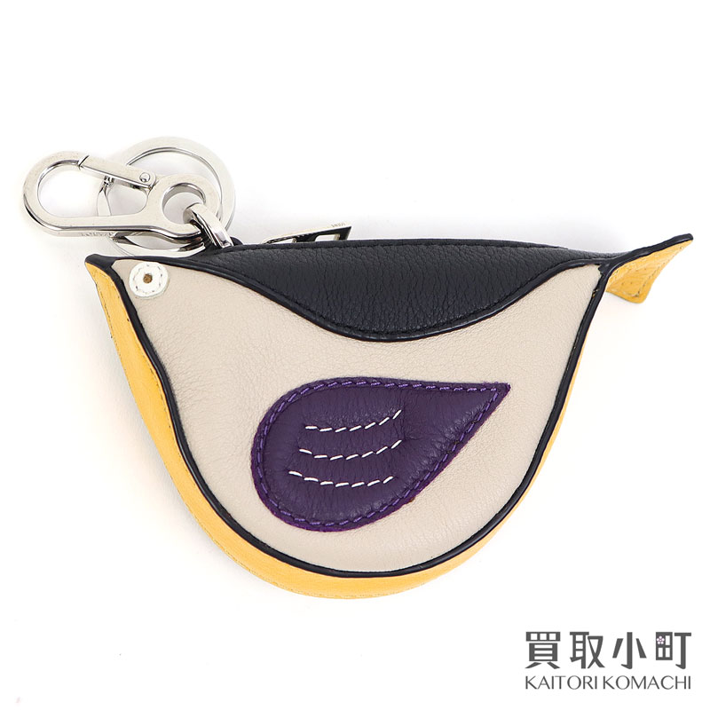 楽天市場】【美品】ロエベ【LOEWE】バード チャーム コインケース