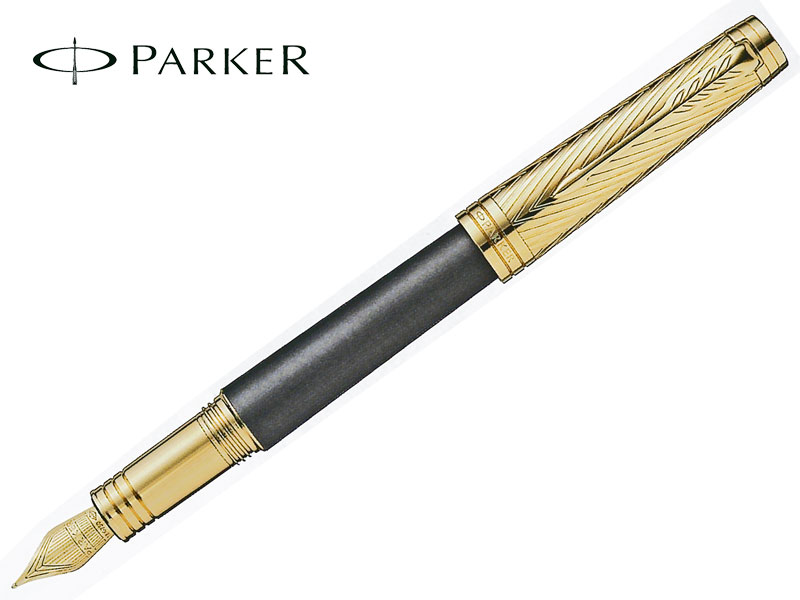 楽天市場】パーカーPARKER 万年筆プリミエPREMIER ストームグレイGT 18