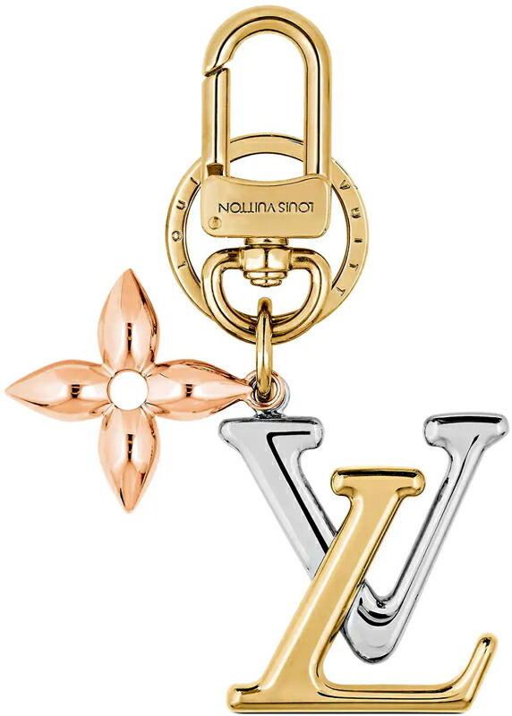 楽天市場】LOUIS VUITTON キーホルダーロゴ刻印キーリング ナスカン