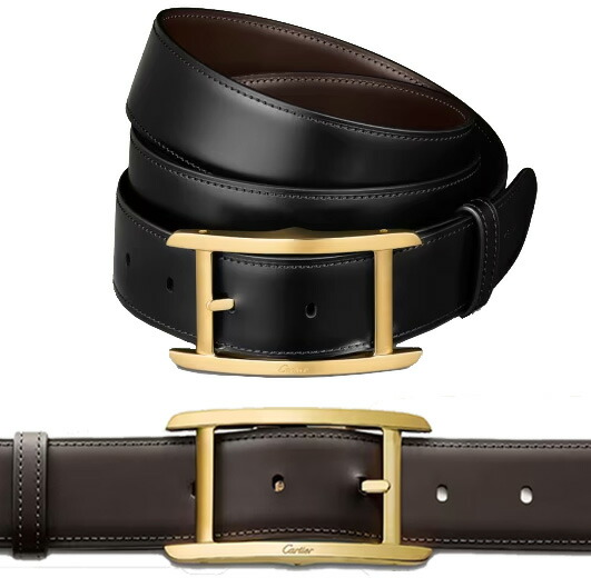 楽天市場】Cartier カルティエメンズ リバーシブルレザーベルト