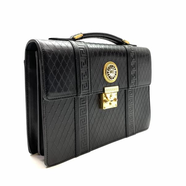 楽天市場】VERSACE ヴェルサーチ ブリーフケース SUN 太陽モチーフ