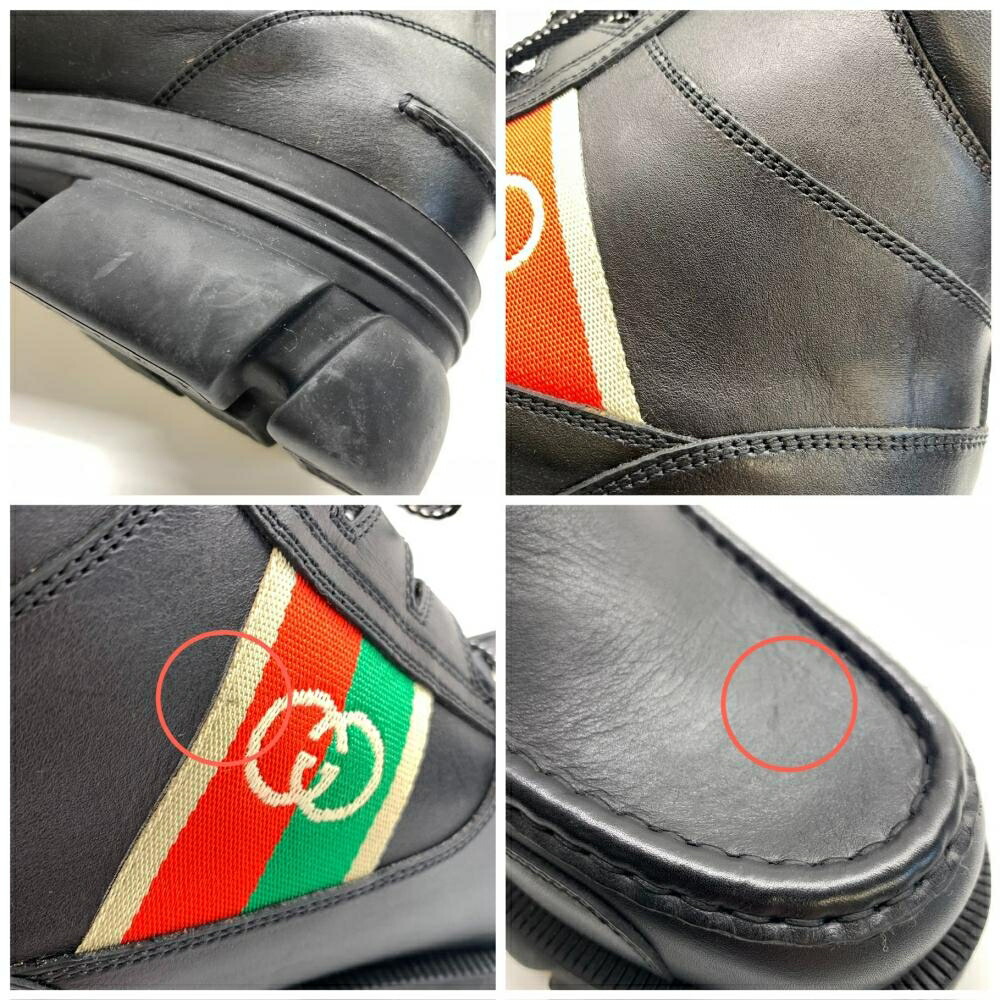楽天市場】GUCCI グッチ 663368 インターロッキングG レースアップ