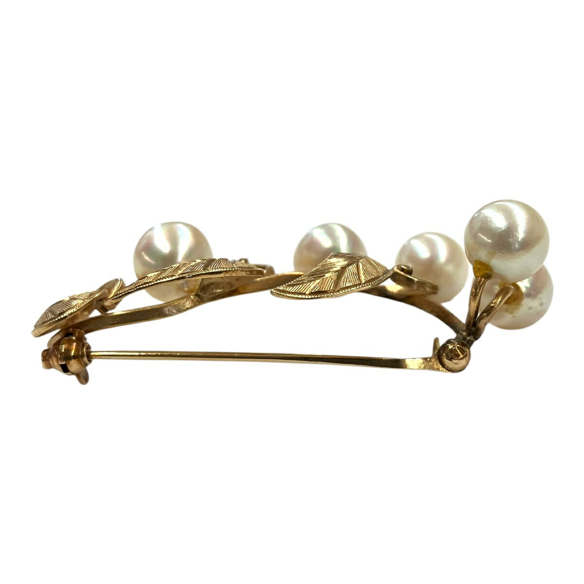 楽天市場】【中古】｜MIKIMOTO ミキモト ブローチ K14 6.8g パール7.2