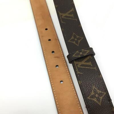 楽天市場】LOUIS VUITTON【ルイヴィトン】サンチュール LV ベルト