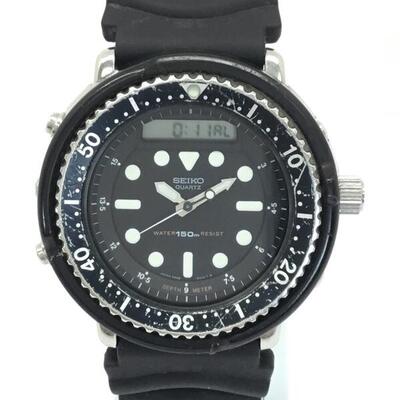 楽天市場】SEIKO【セイコー】ハイブリットダイバー H558-5000 メンズ