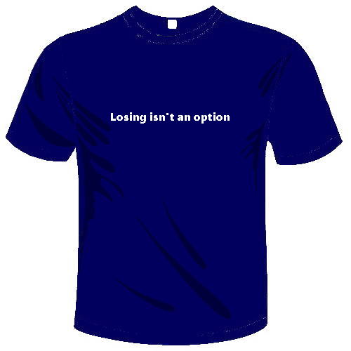 楽天市場】「負けるという選択肢はない」Losing isn't an option T