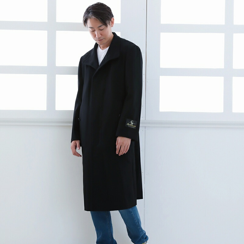 楽天市場】カシミヤコート メンズ カシミヤ100% ロングコート スタンド