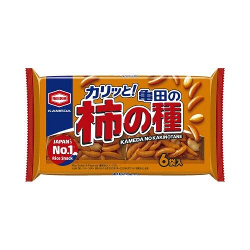 楽天市場】亀田製菓 亀田の柿の種 6袋入×3 : カウモール