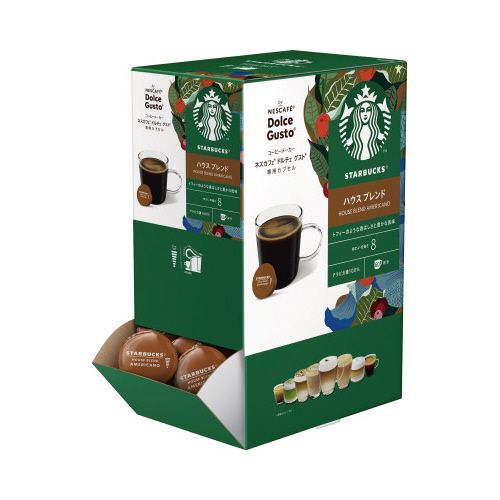 ネスレ ネスカフェ ドルチェグスト専用カプセル スターバックス ハウス