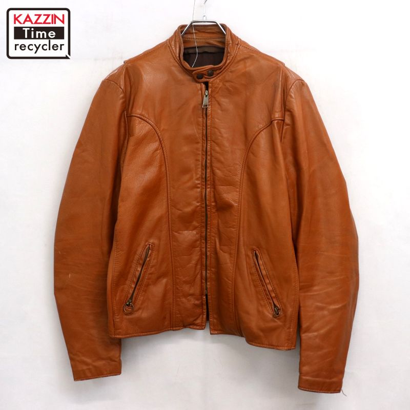 楽天市場】70s ブルックス ビンテージ シングルライダースジャケットの通販