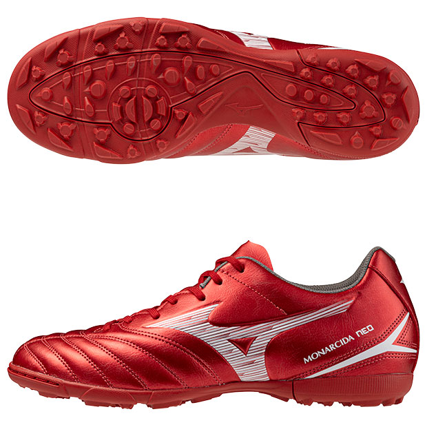 ミズノ サッカースパイク モナルシーダ トレーニングシューズ レッド
