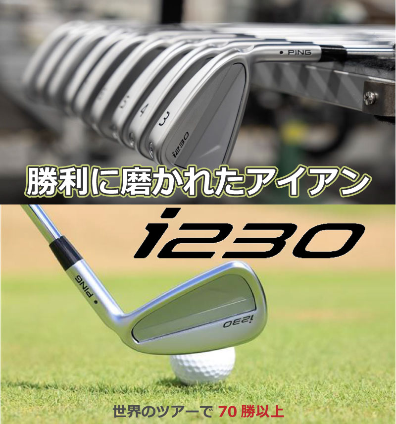 PING ピン i230 アイアン 6-P modus3 120s 緑ドット