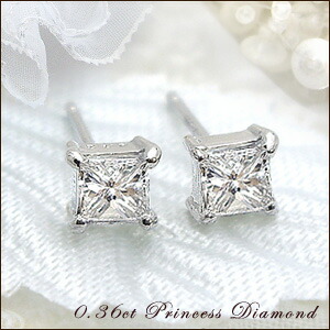 楽天市場】【大特価】pt900 K18YG/PG/WG【0.40ct】プリンセスカット