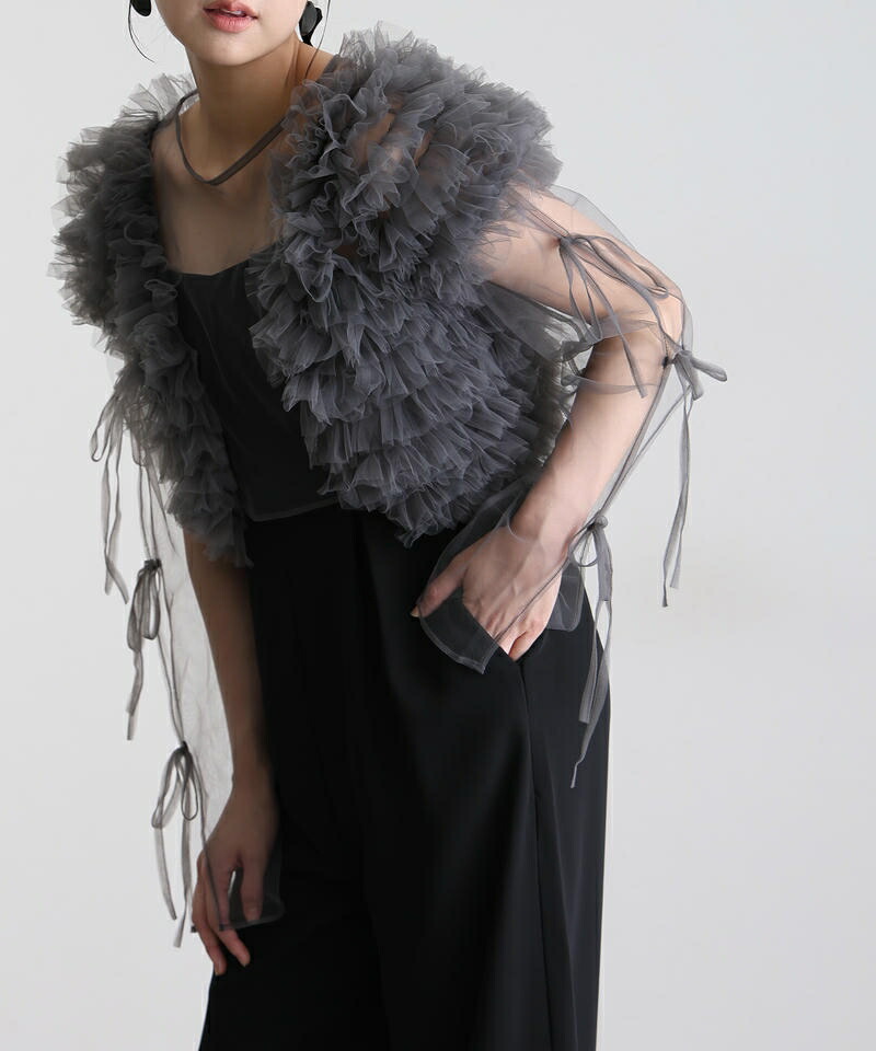 楽天市場】3点セット フリルボレロ オールインワン パンツドレス 結婚