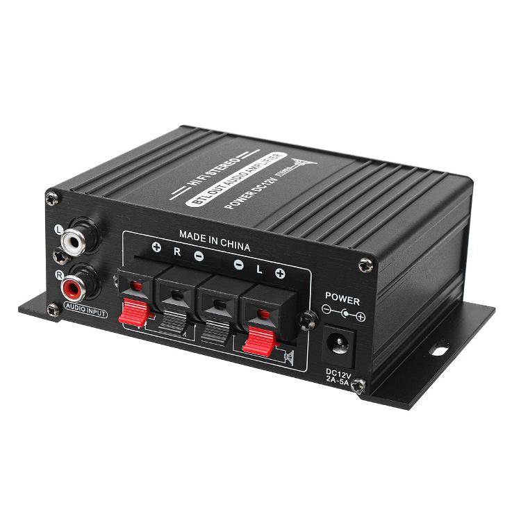 楽天市場】小型2chオーディオアンプ お手頃アンプ 出力20W＋20W アルミ