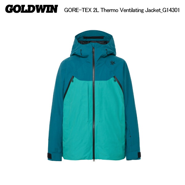 Goldwin スキーウェア cv(グリーン) gore-tex asiaXXL GOLDWIN