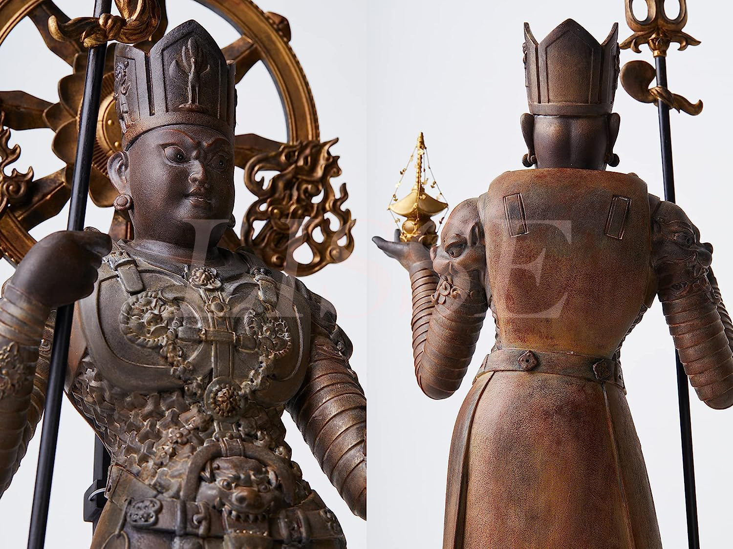 楽天市場】イスム S-Class 兜跋毘沙門天 インテリア 雑貨 置物 仏像