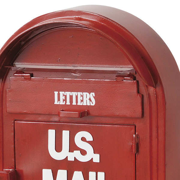 楽天市場】ポスト 壁掛け ウォールポスト アンティーク U.S.MAIL 赤