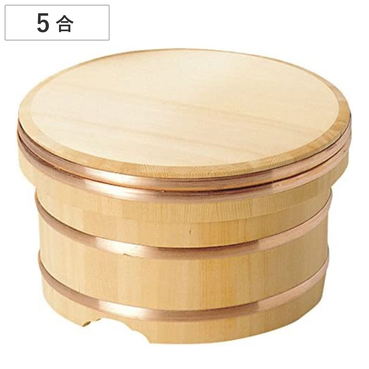 楽天市場】おひつ 木製 5合 天然木 日本製 （ 木製おひつ めしびつ お