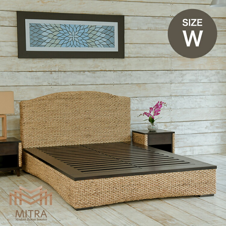 楽天市場】アジアン バリ（ベッドフレーム｜ベッド）：インテリア