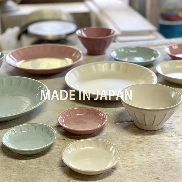 楽天市場】和食器 小皿 10cm フルート 3color | 日本製 小皿 豆皿 醤油
