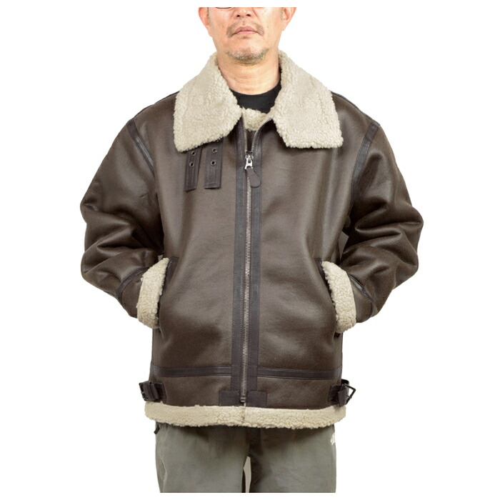 海月】ALPHA B-3 flight jacket fake mout Alpha Industries B3 Flight