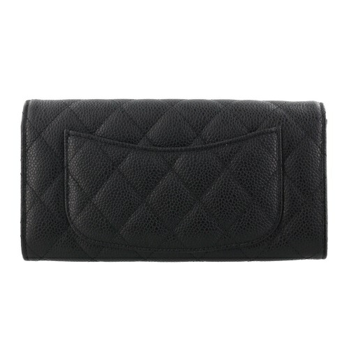 楽天市場】シャネル CHANEL 長財布 レディース マトラッセ ブラック