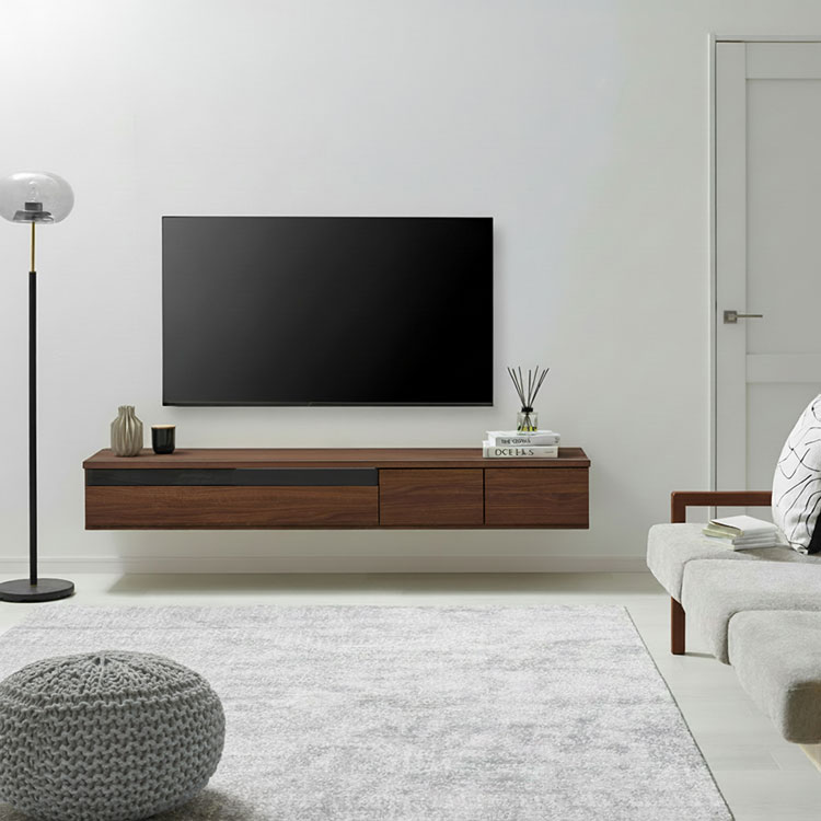 楽天市場】テレビボード テレビ台 フロート 壁掛け 壁付け 浮いてる
