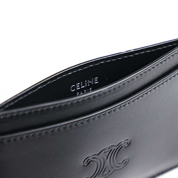 楽天市場】CELINE セリーヌ Triomphe Embossed Card Holder カード