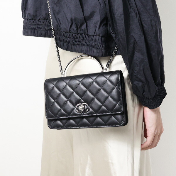 楽天市場】CHANEL シャネル CHAIN WALLET BAG チェーンウォレット