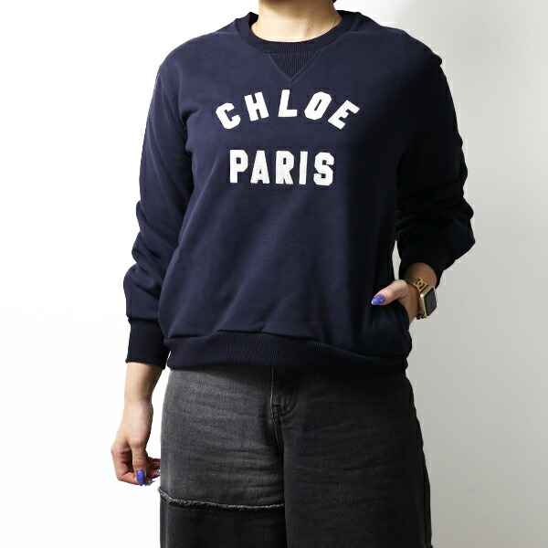 楽天市場】Chloe クロエ キッズ スウェットシャツ LOGO SWEATSHIRT