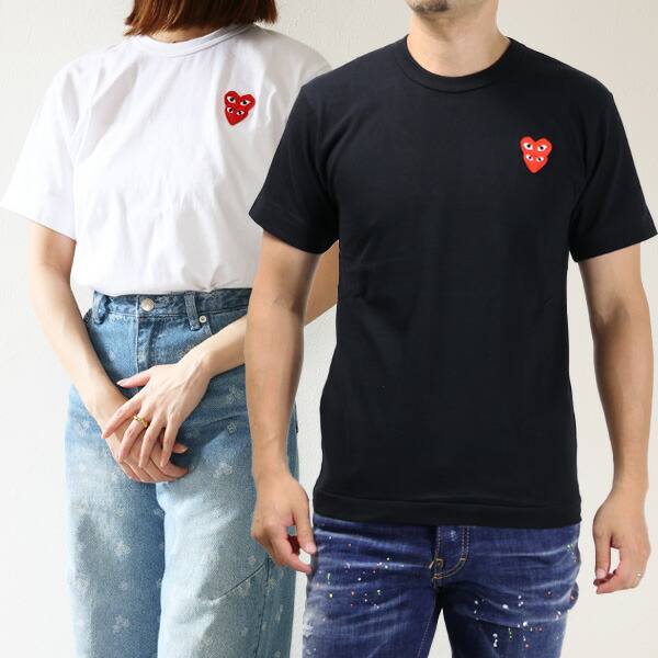 楽天市場】COMME DES GARCONS コムデギャルソン Heart Embroidery T