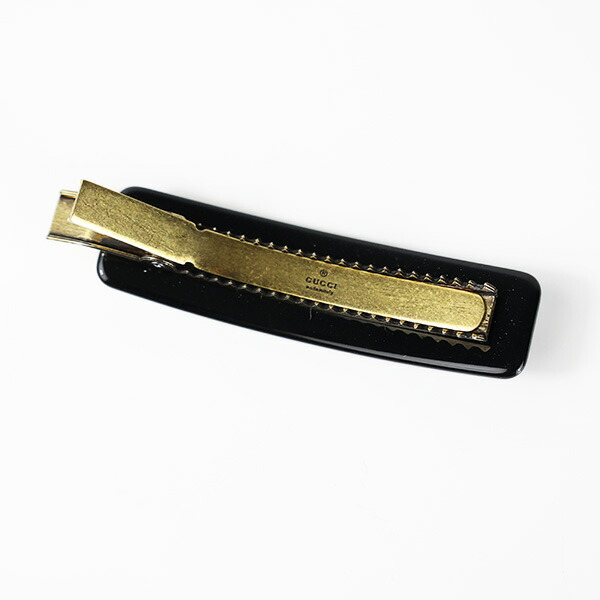 楽天市場】GUCCI グッチ Cyrstal GUCCI Hair Clip クリスタル シングル