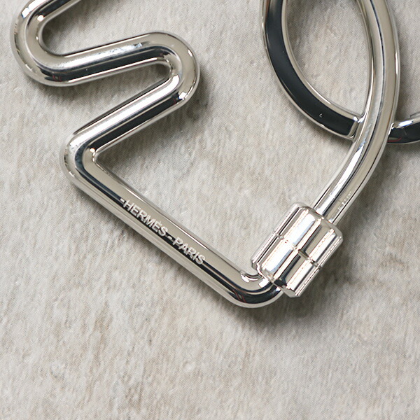 楽天市場】HERMES エルメス キーリング Cheval Key Ring シュヴァル