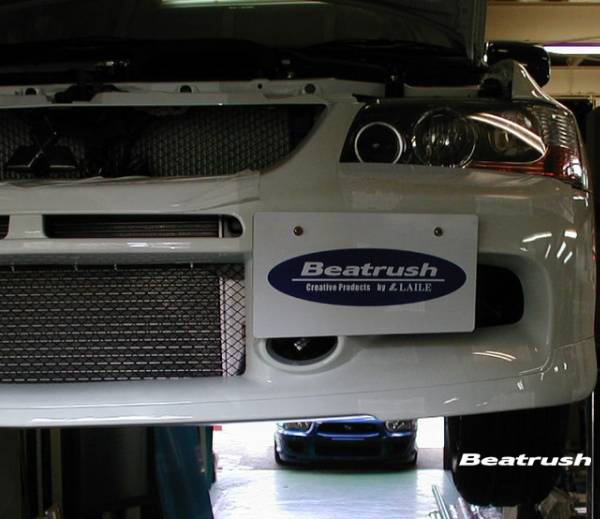 楽天市場】Beatrush ナンバープレートブラケット ミツビシ ランサー