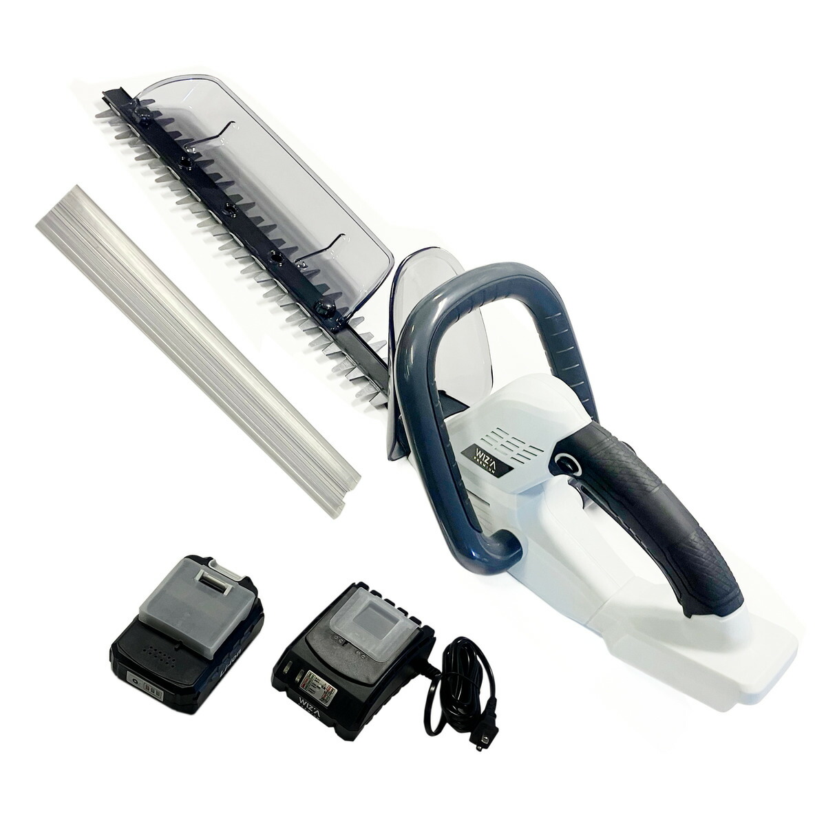 楽天市場】ウイザ WIZA 18V充電式ヘッジトりマー 350mm WZG-18HT