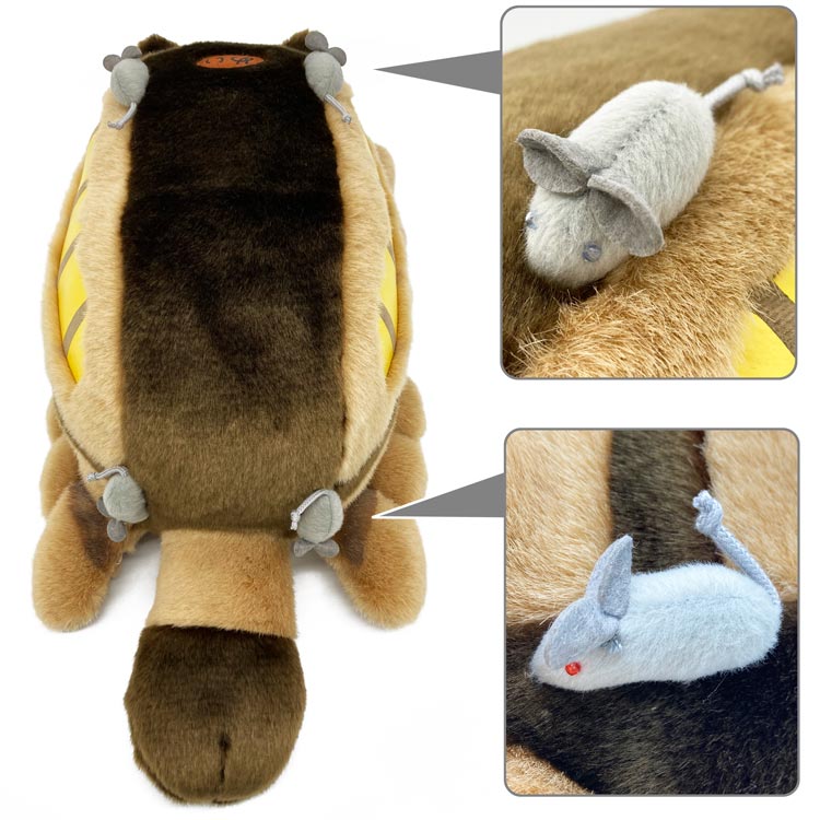 楽天市場】送料無料 となりのトトロ ぬいぐるみ L ネコバス